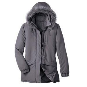 Women’s large ultimate parka (dark tan)
